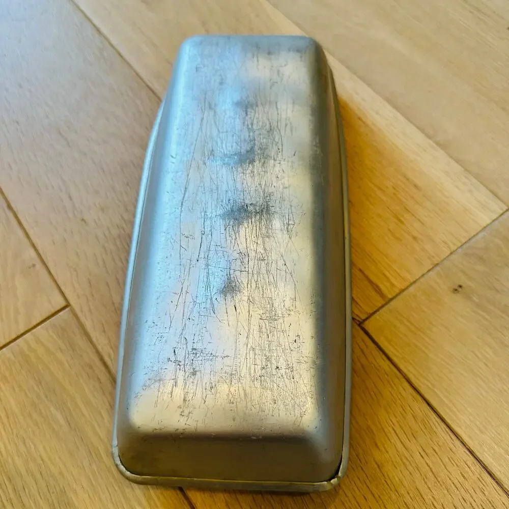 Vintage General Electric Redi-Cube Ice Cube Tray Aluminum Metal 16 Cube GE Set 2 - Picture 6 of 7